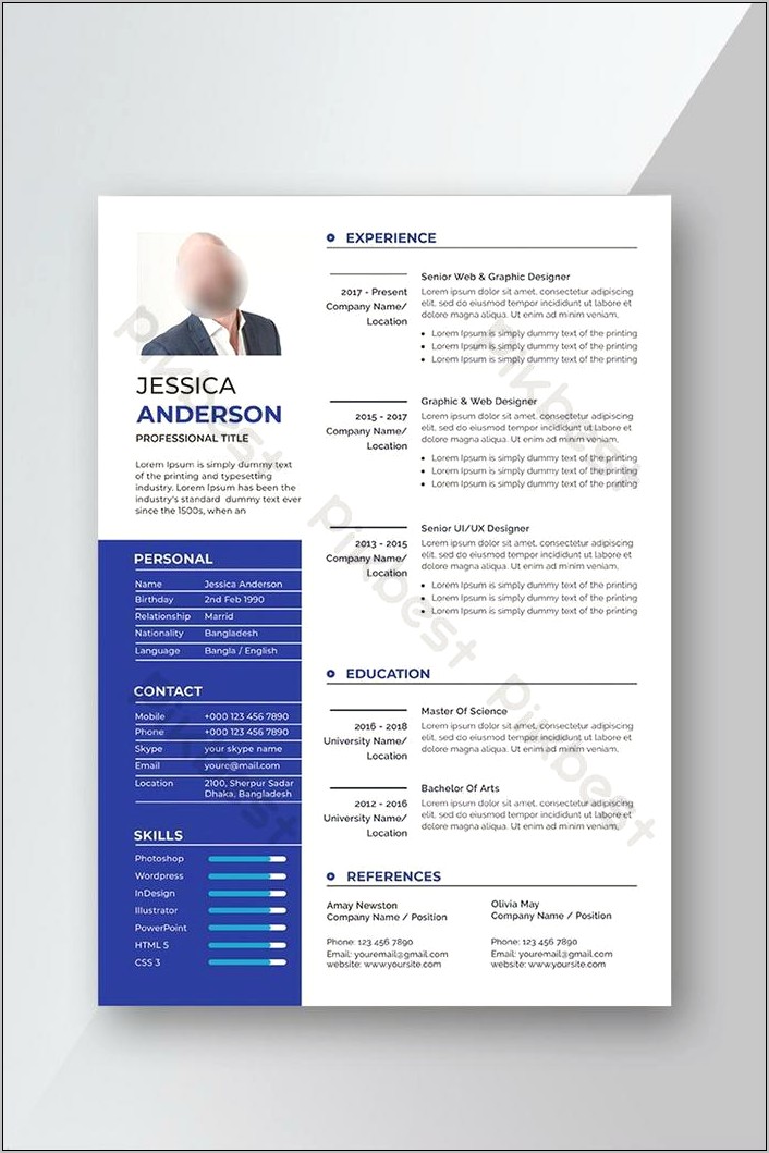 2018 Great Resume Templates Free Download