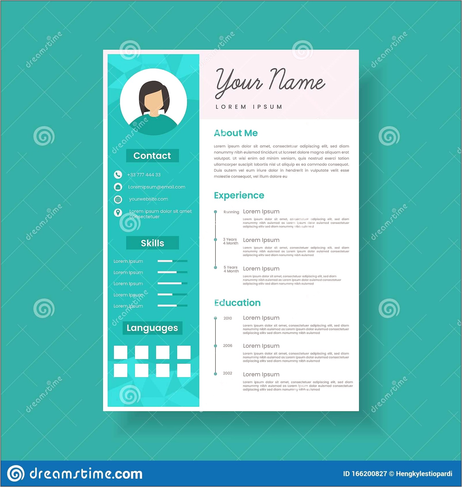 3 Piece Resume Cv Cover Letter Free Download