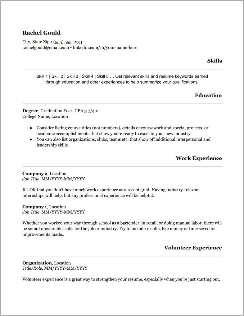 Academic Projects On Resume Example