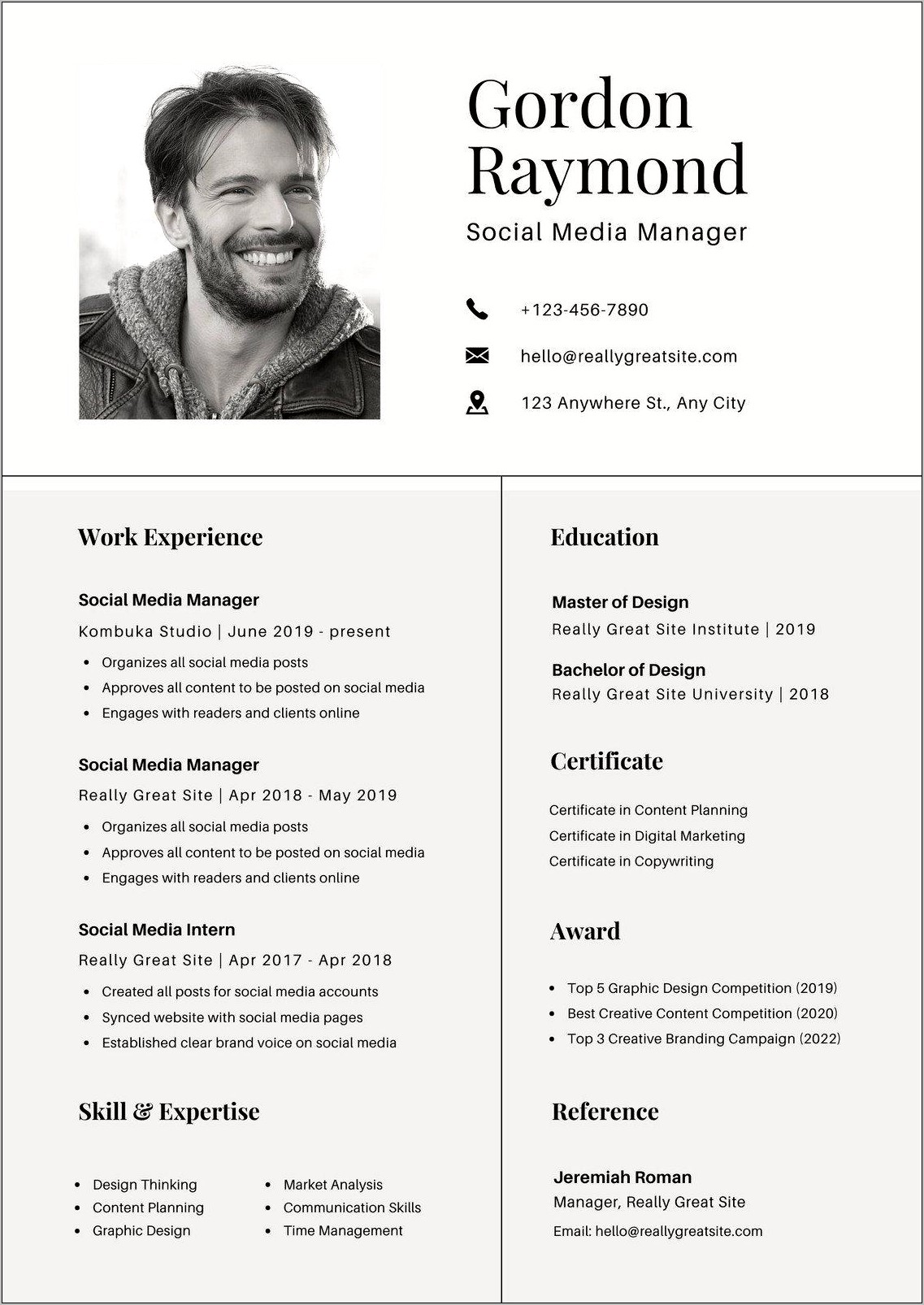 Access To More Resume Templates With Canva Pro