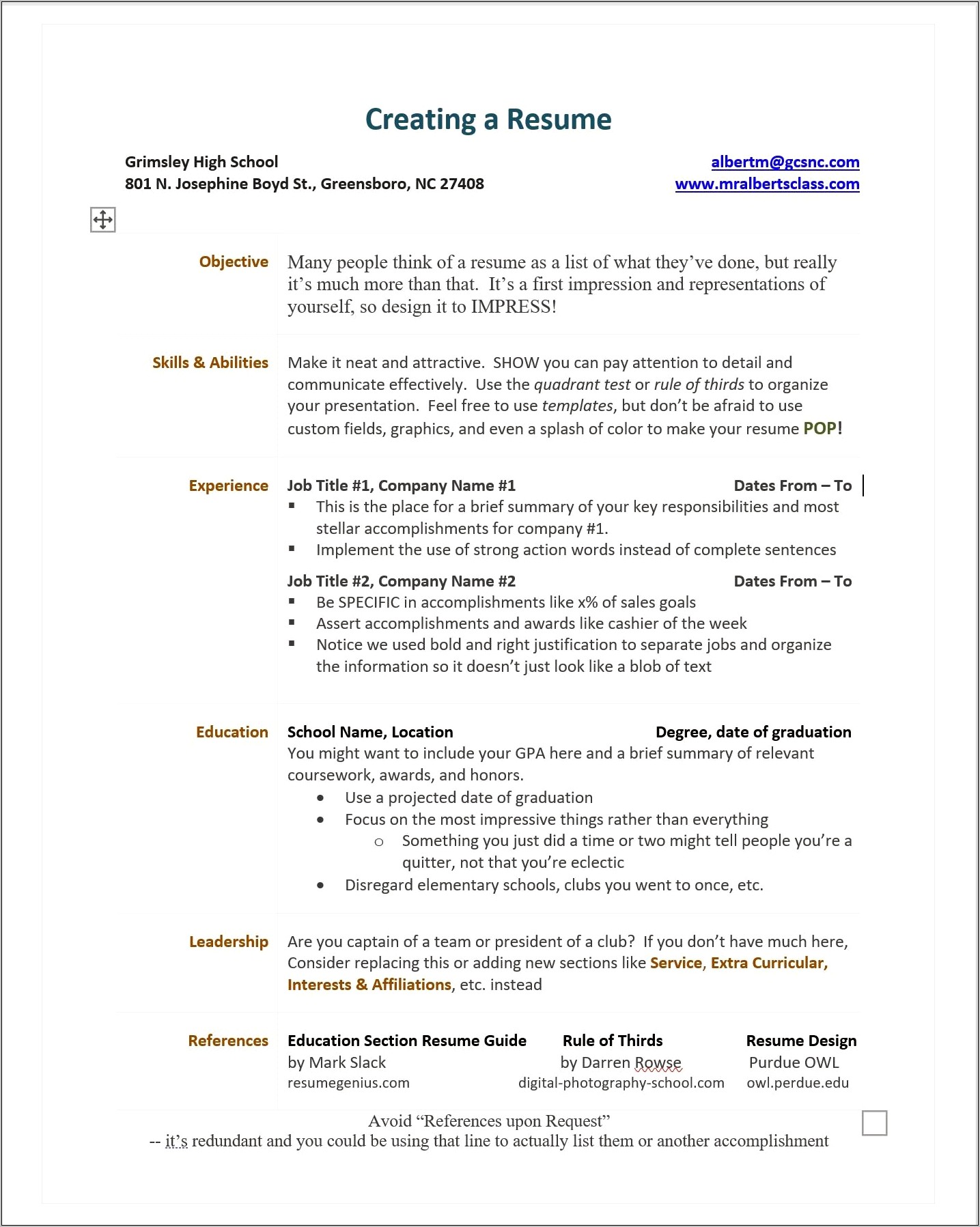 Action Words On Resume For Accomplishments