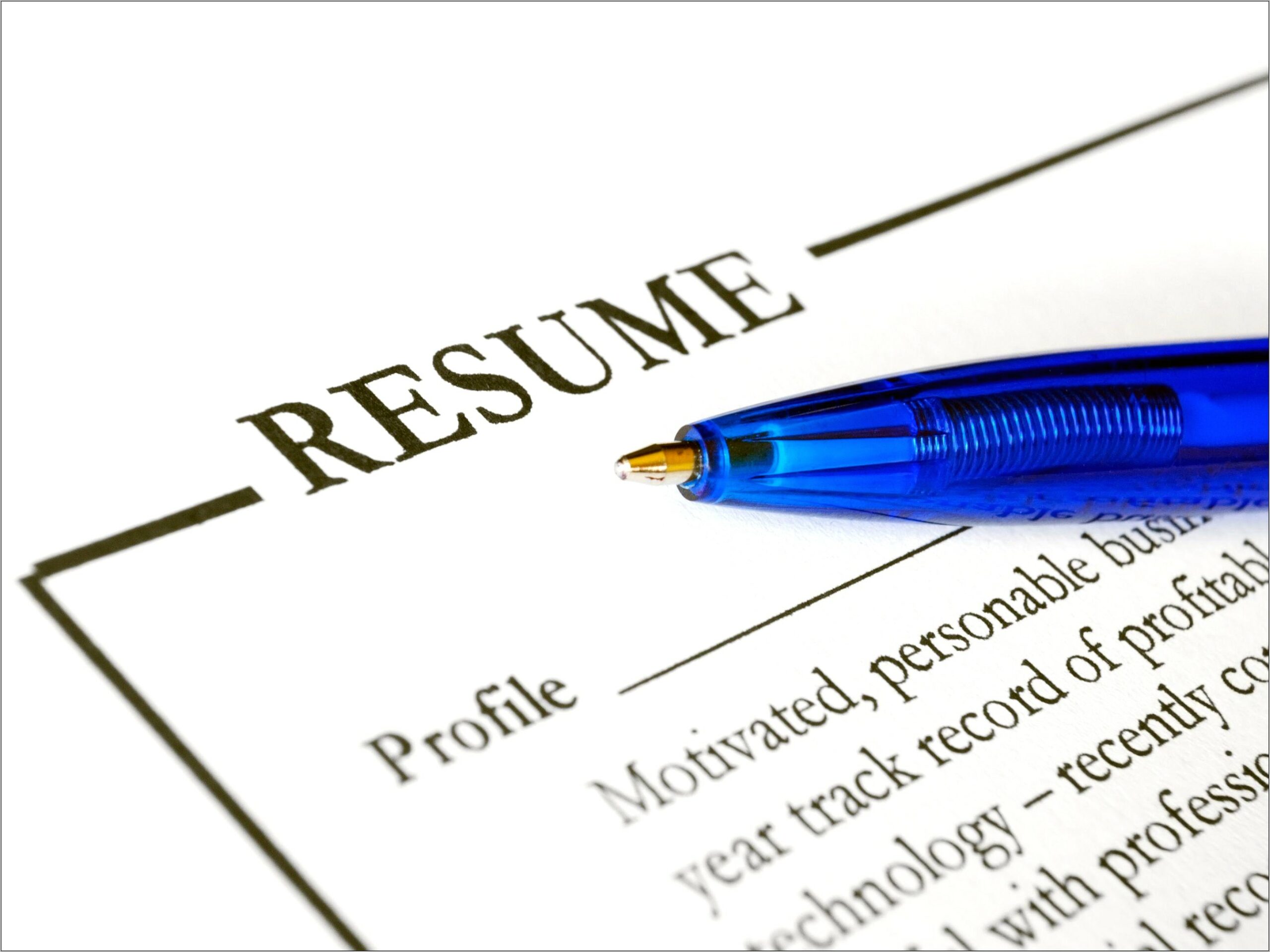 Add A Brief Summary About Yourself For Resume
