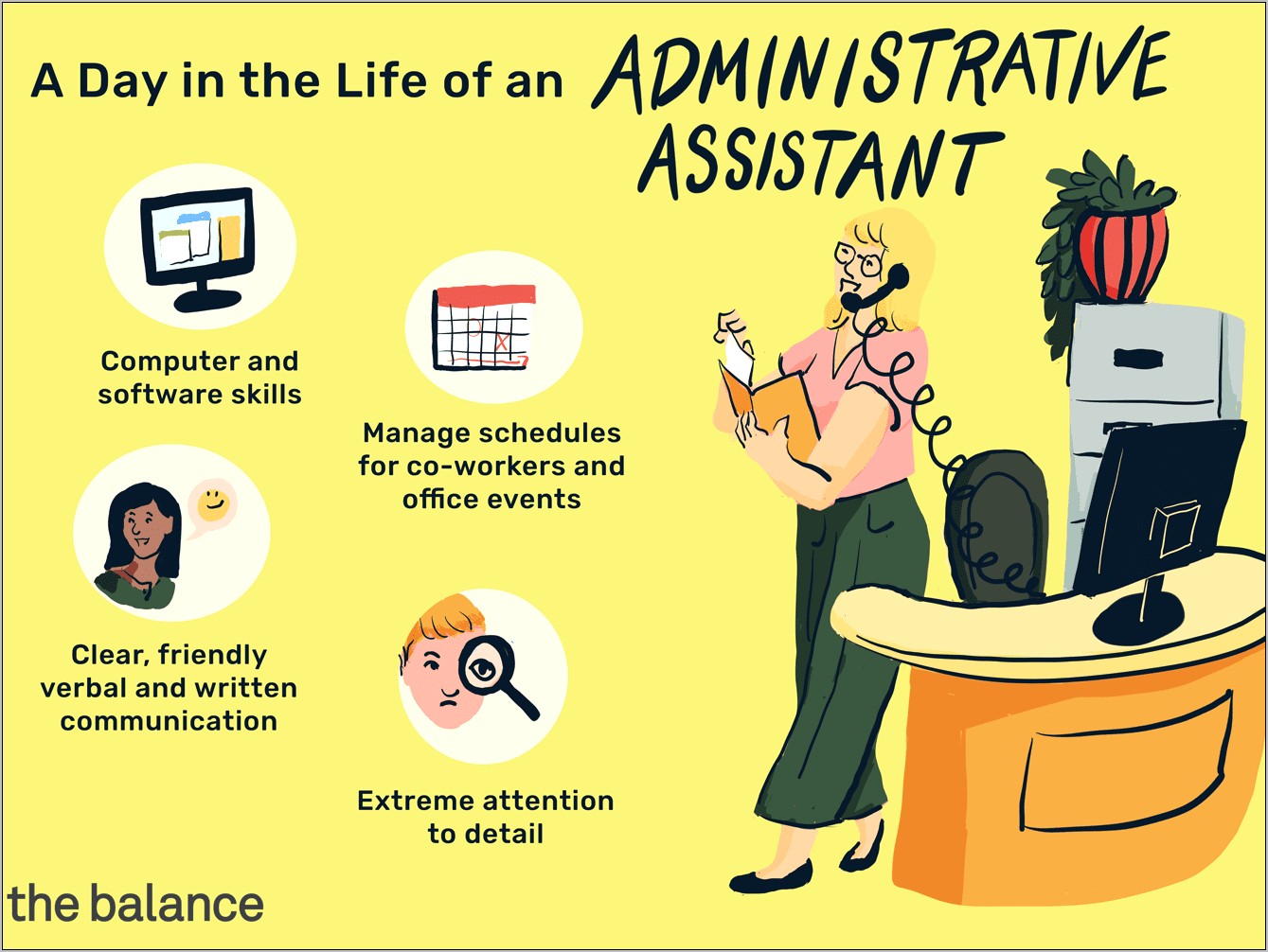 Administrative Assistant Skills To Put On Resume