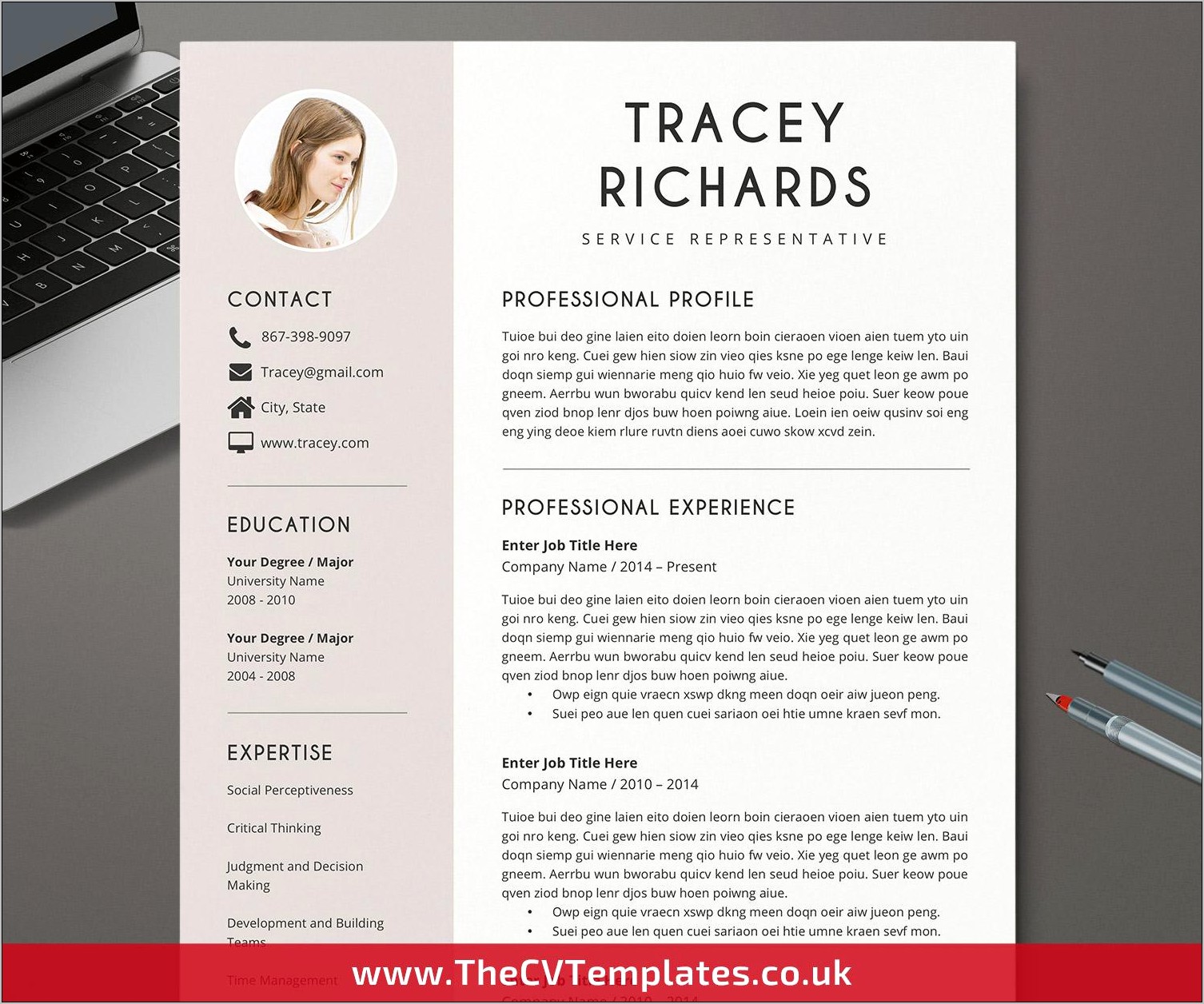 All In One Resume Template Download