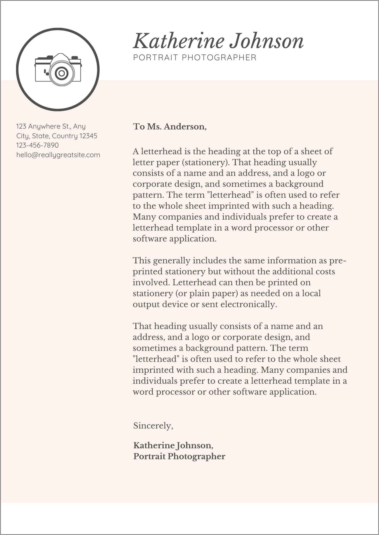 Anderson School Of Management Resume Cover Letter