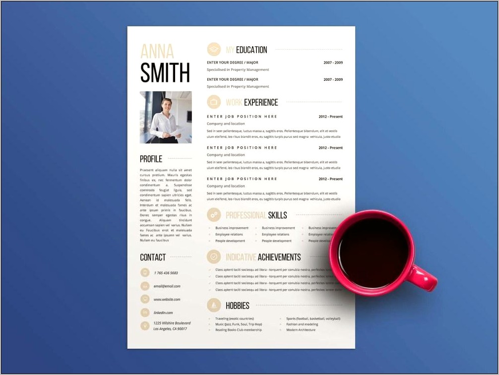 Apple Pages Resume Templates 2016 Free