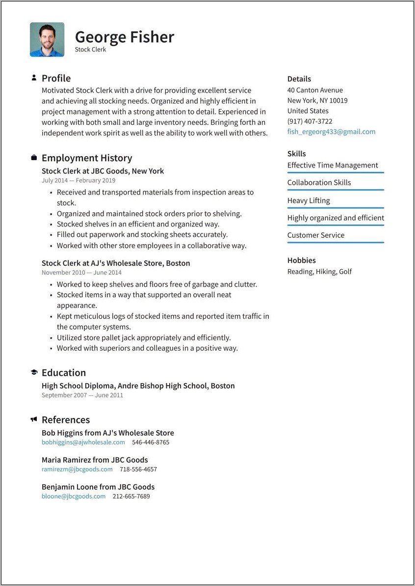 Attention To Detail Skills For Resume
