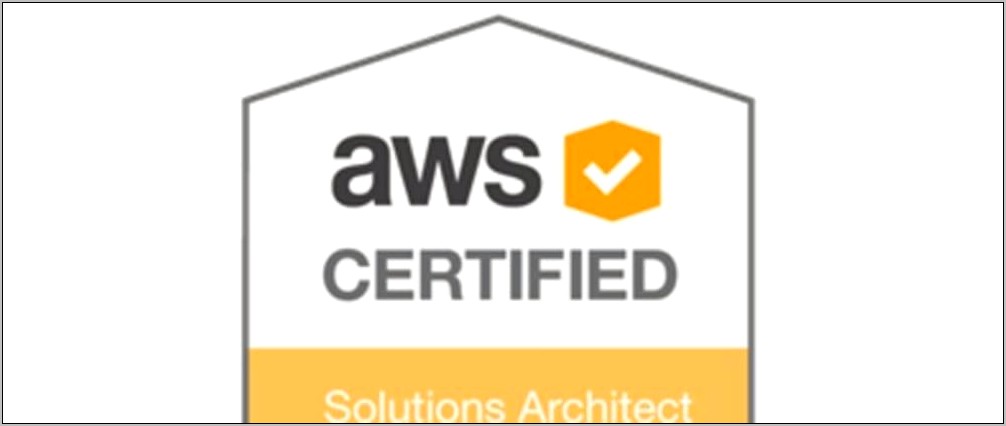 Aws Solution Architect Resume For 2 Years Experience