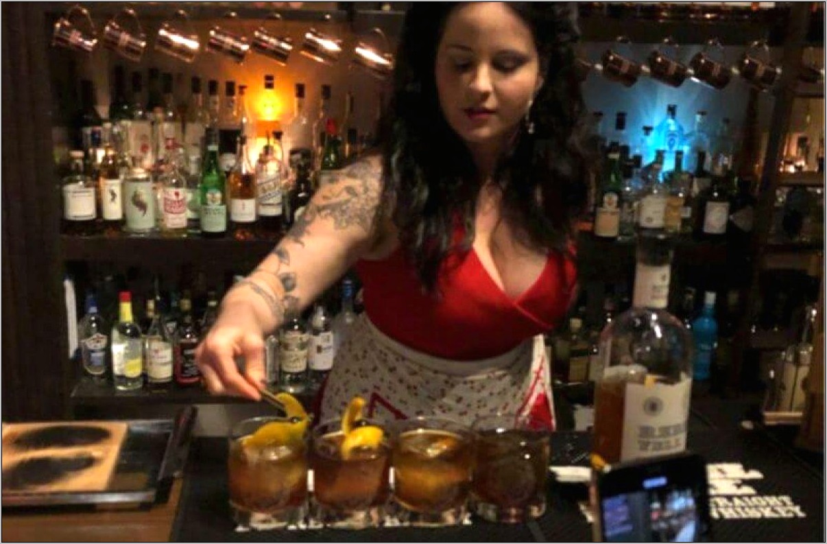 Bartender At Movie Tavern Resume Example