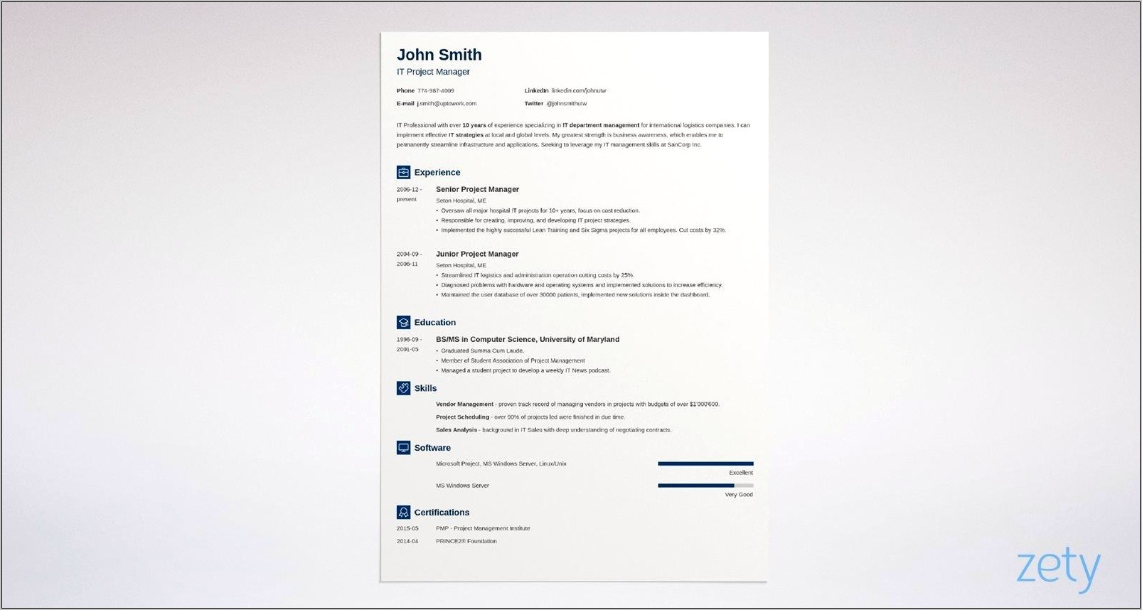 Basic Resume Template Fill In The Blank