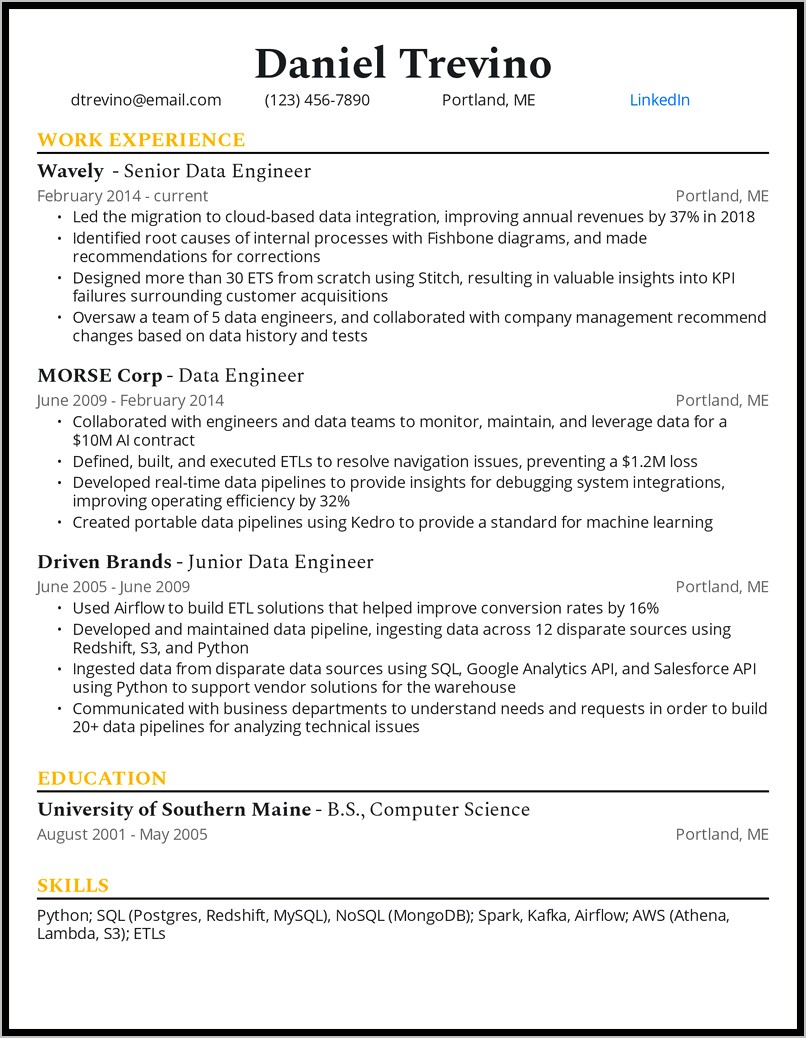 Beefing Up An Engineering Resume With No Experience