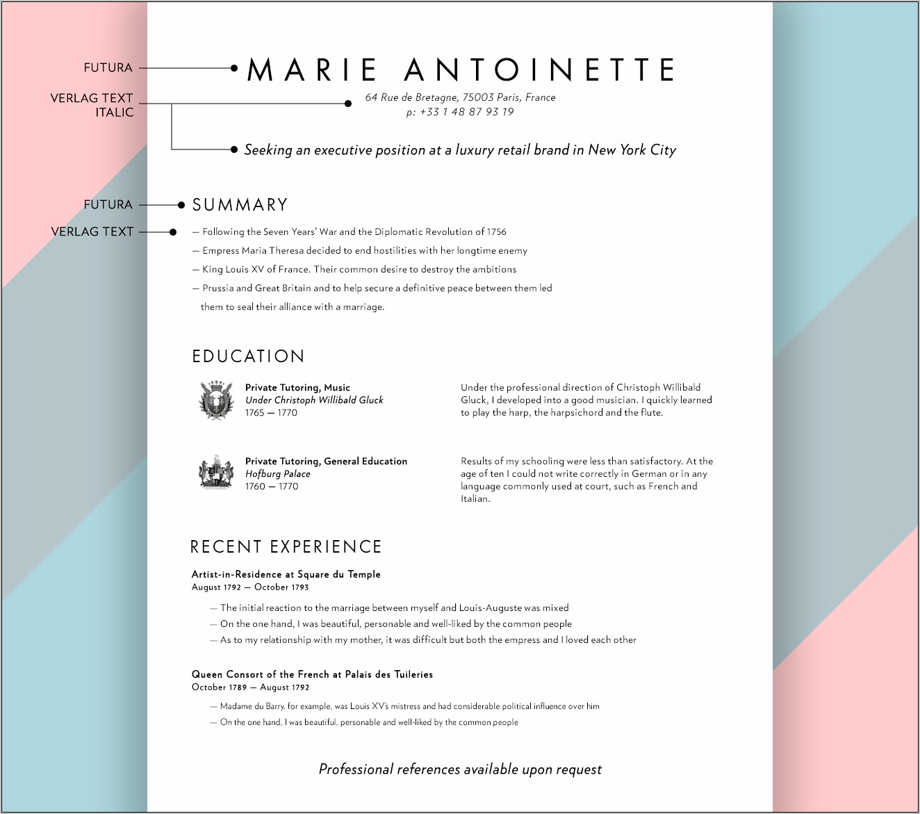 Best Font To Use On A Resume 2017