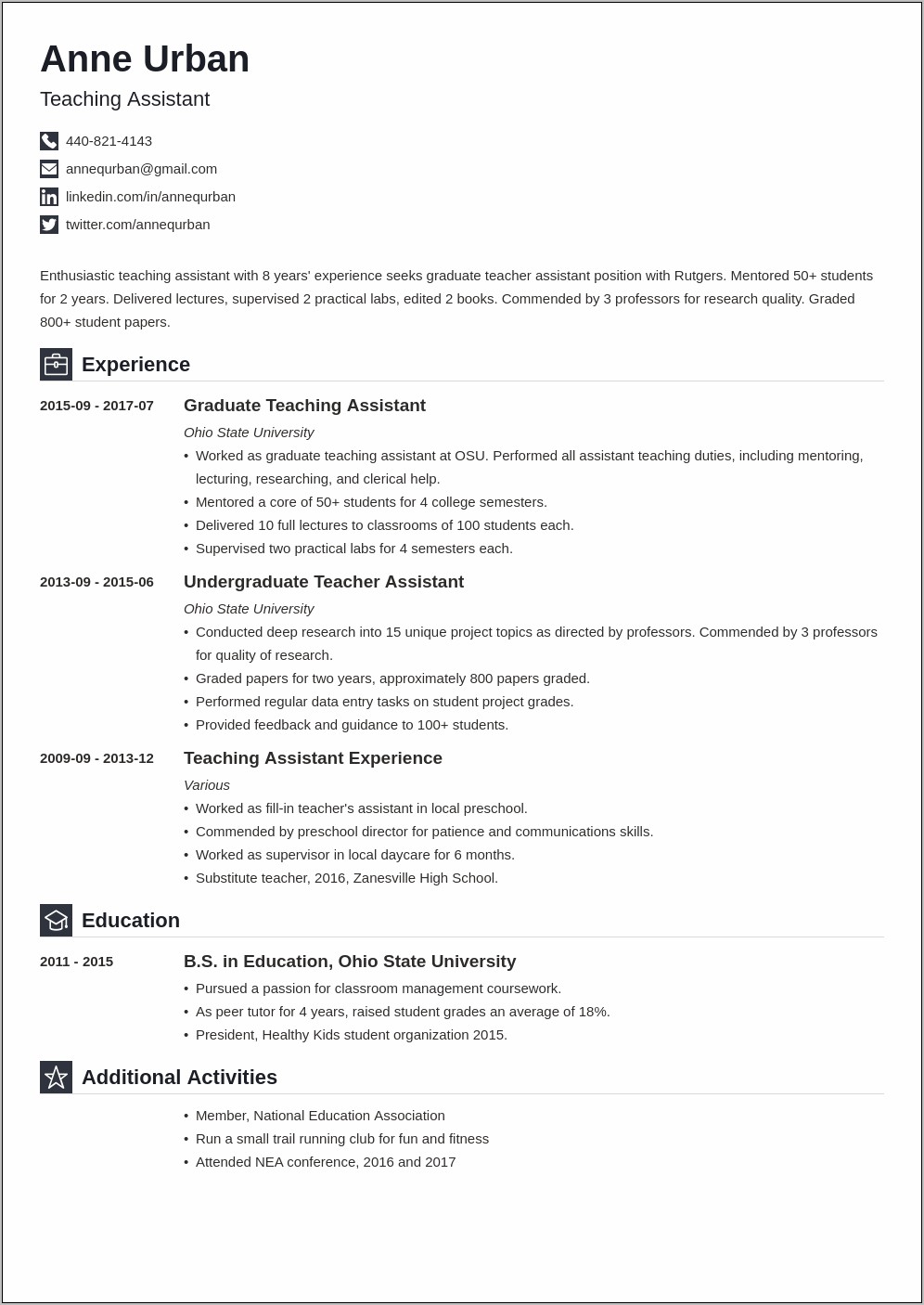 Best Font To Use On Resume 2018