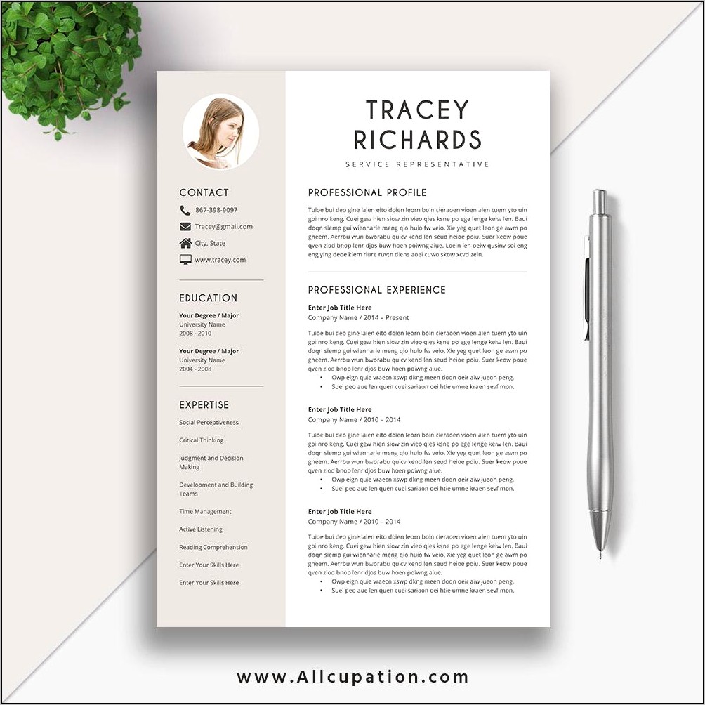 Best Fonts For Resume And Cover Letter
