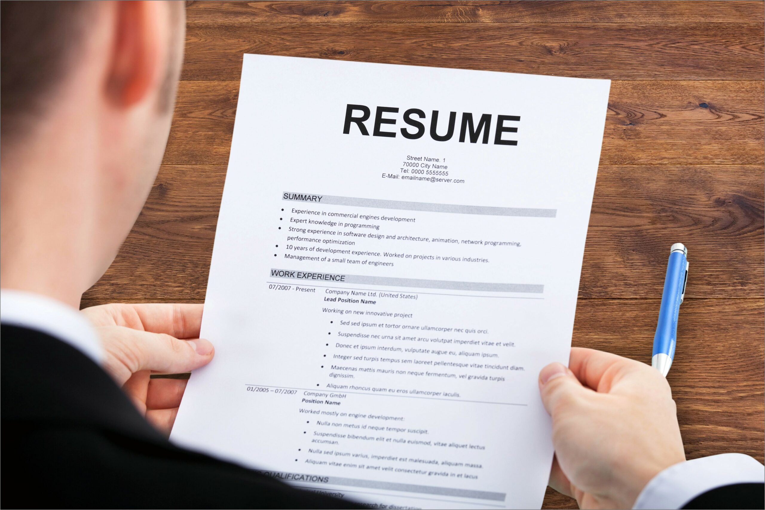 Best Formatting And Paragraph Spacing For Resume