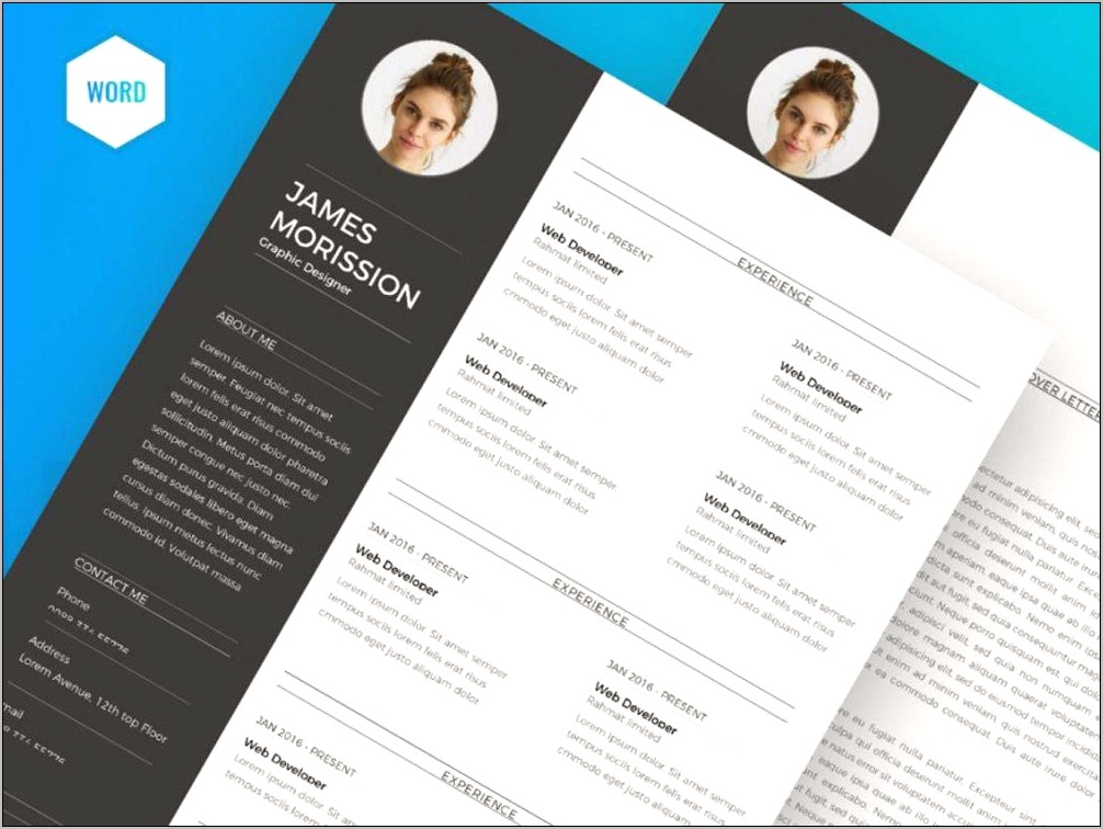 Best Free Business Resume Format Word Psd