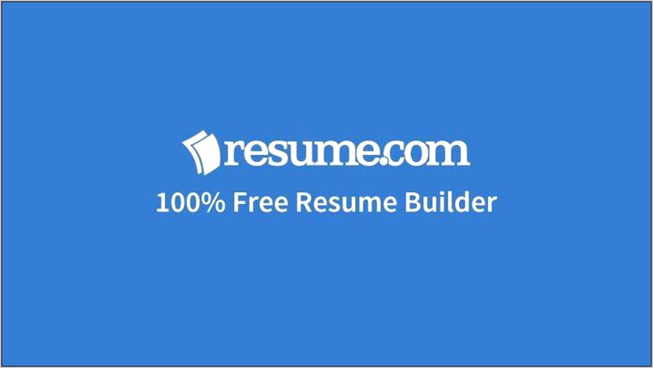 Best Free Program To Make A Resume