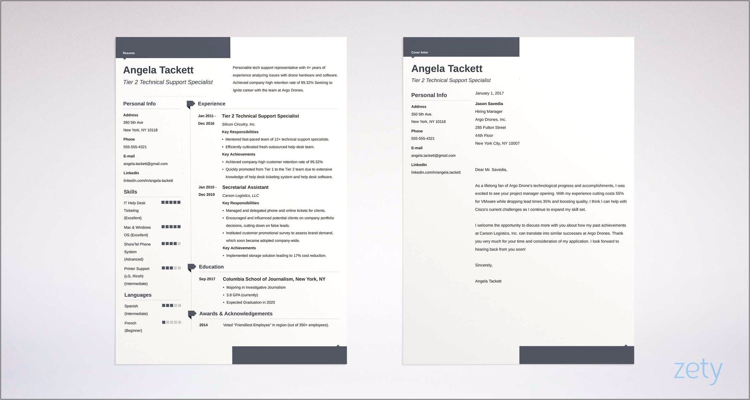Best Free Resume Template Of 2019