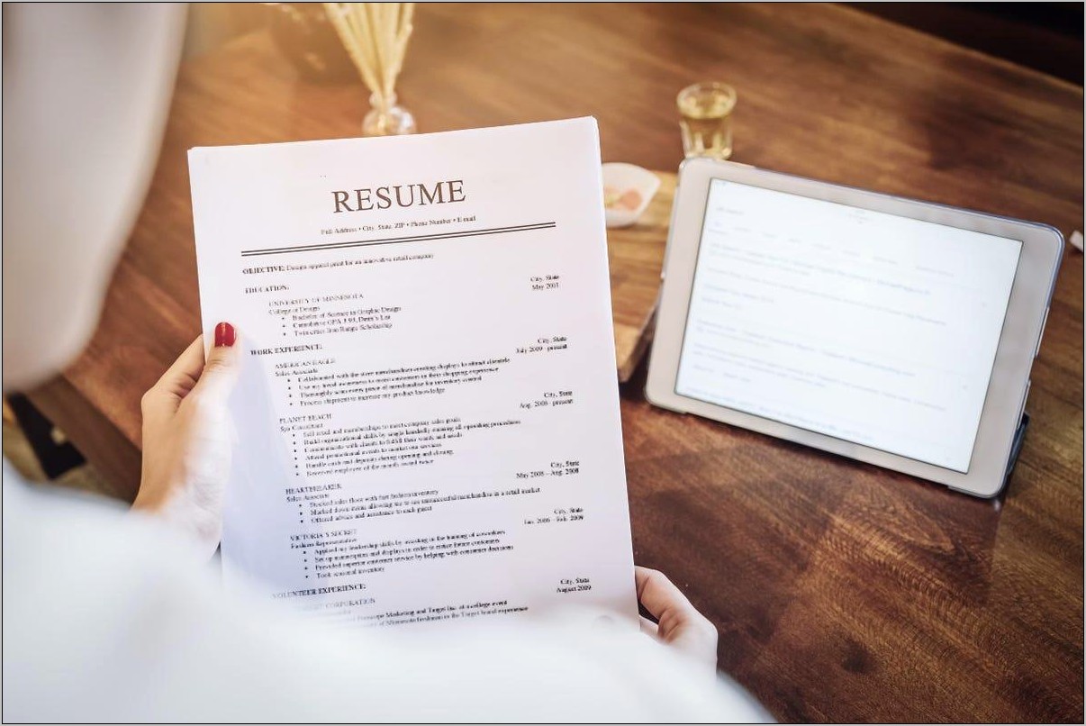 Best Info To Put On A Resume