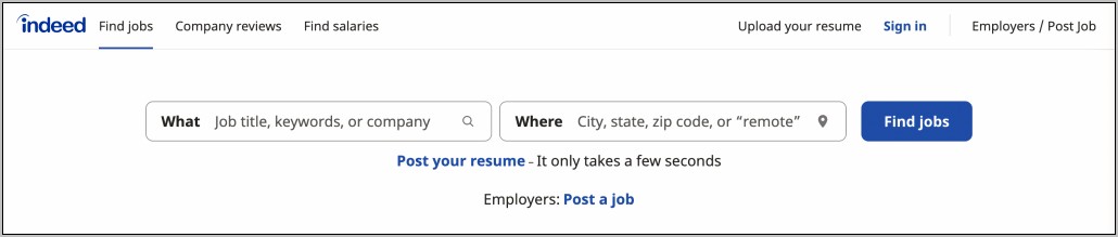Best Job Search Websites To Post Resume On