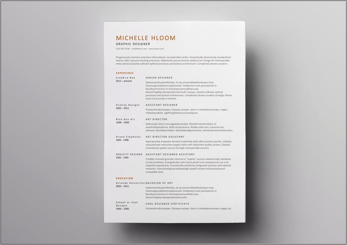 Best Open Office Templates For Resume