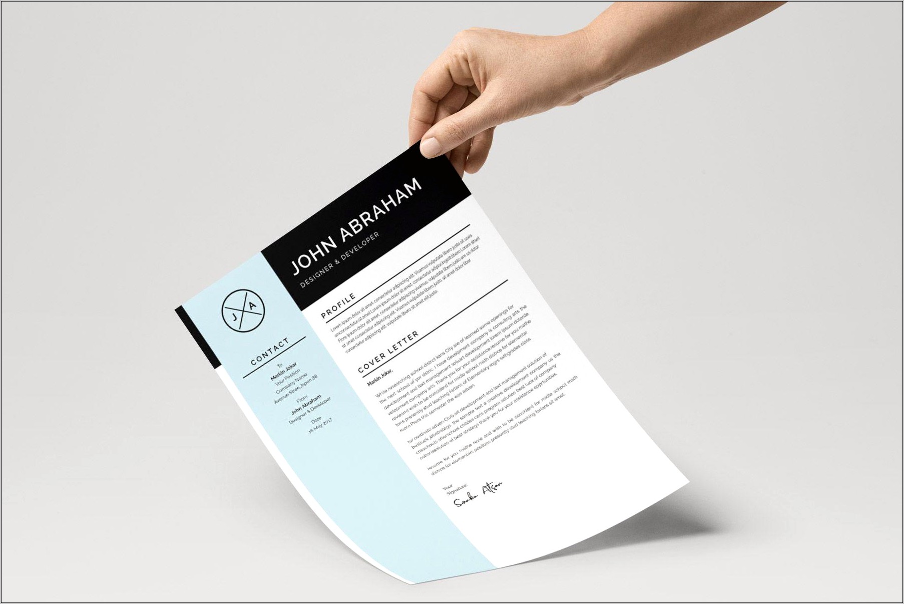 Best Paper For Resume Graphic Design