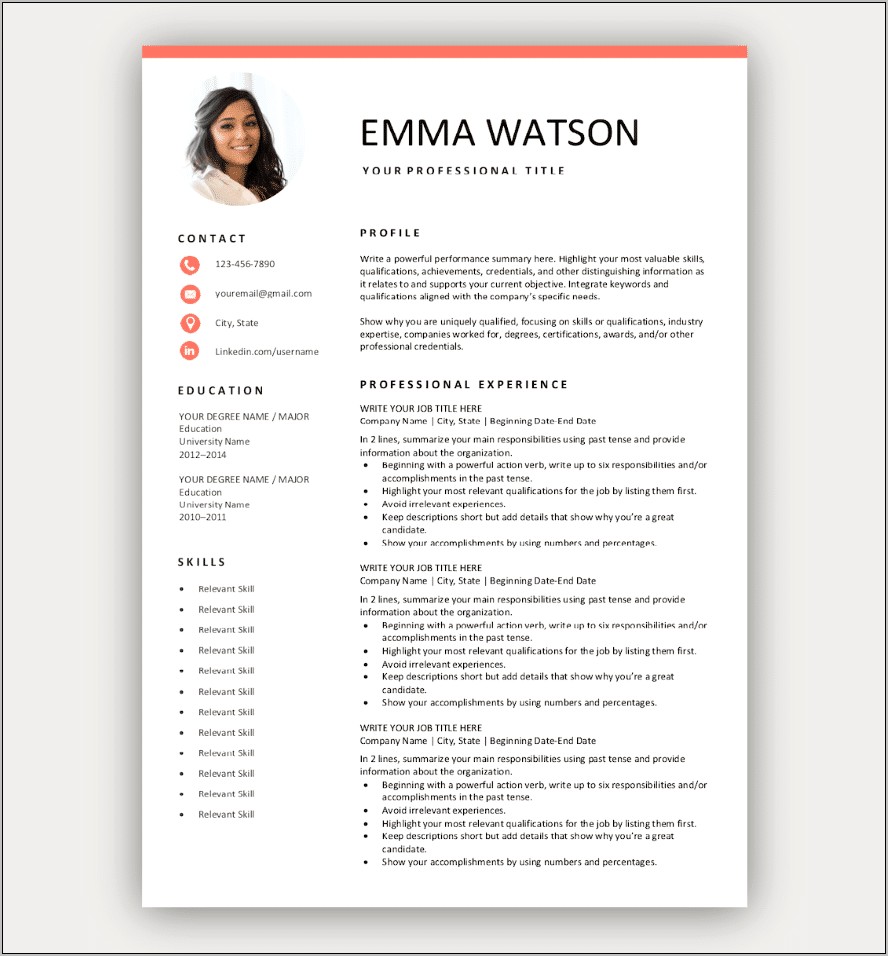 Best Place To Find Young Professional Resumes