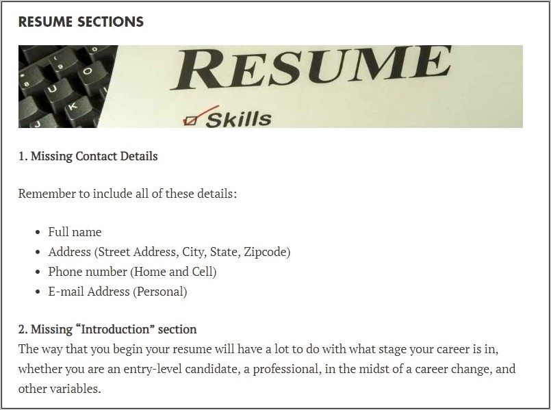 Best Place To Have Your Resume