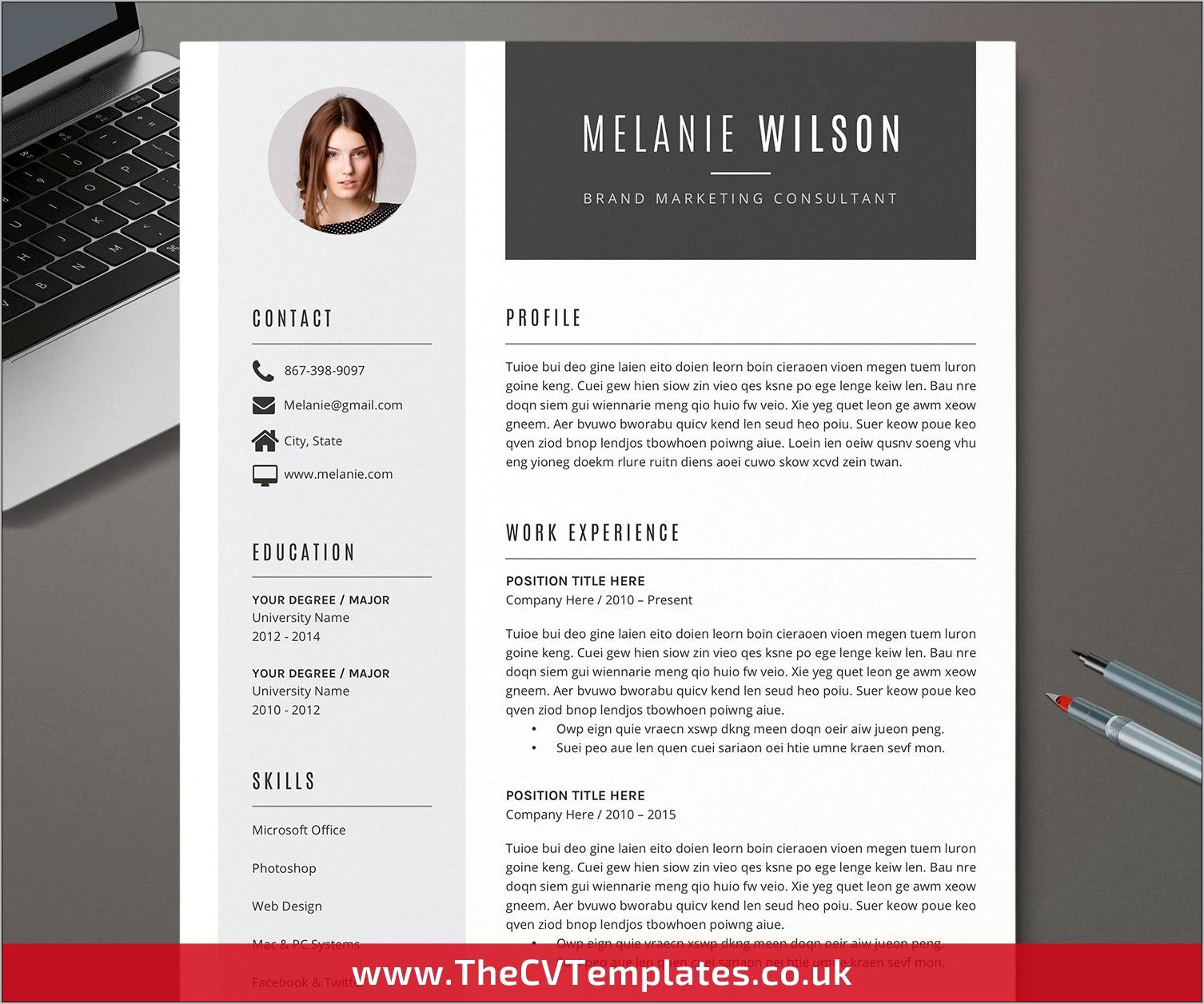 Best Professional Resume Templates For Word