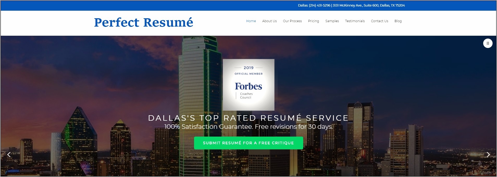 Best Rated Resume Writing Service Dallas