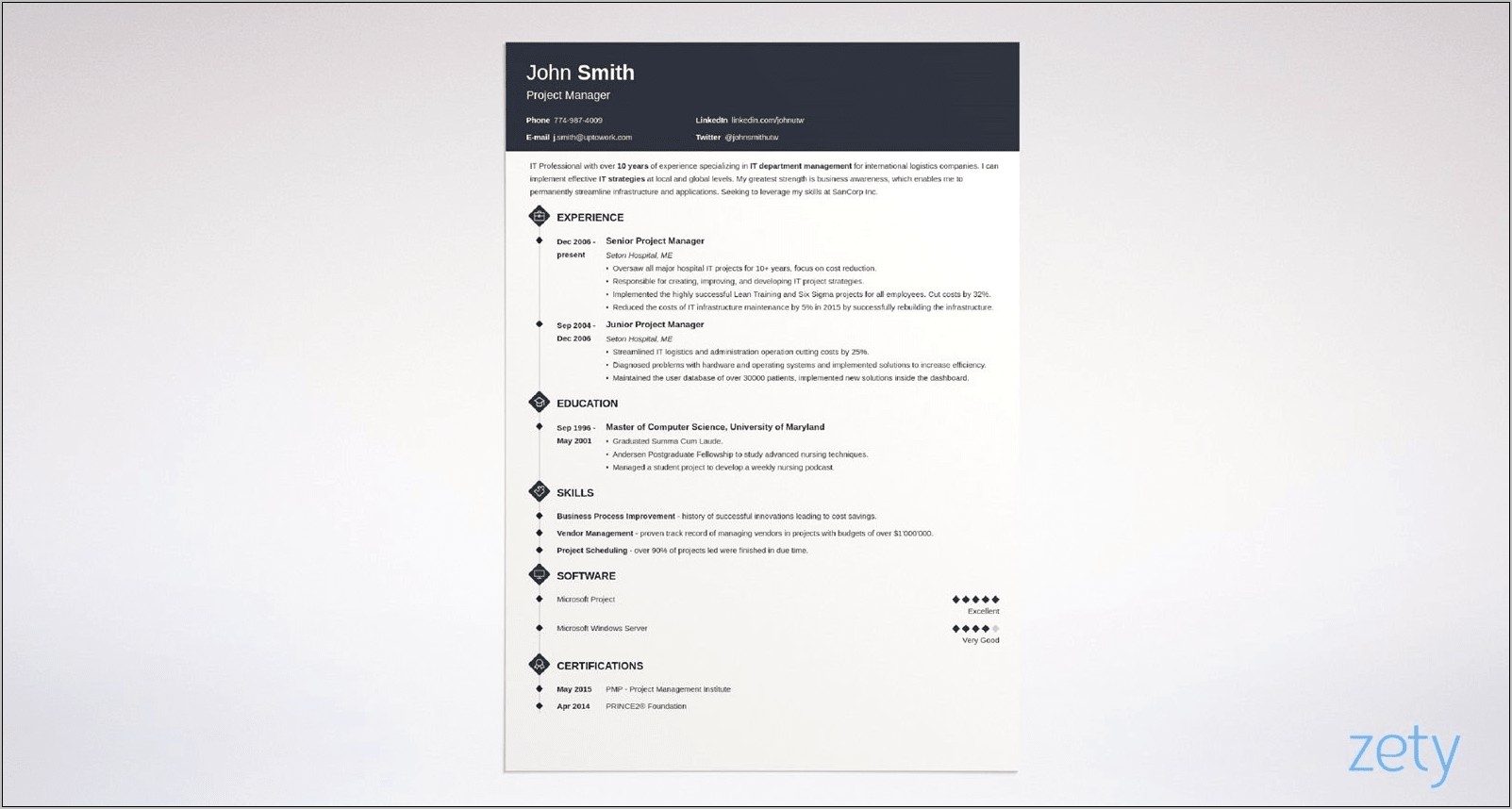 Best Resume Format For Ats