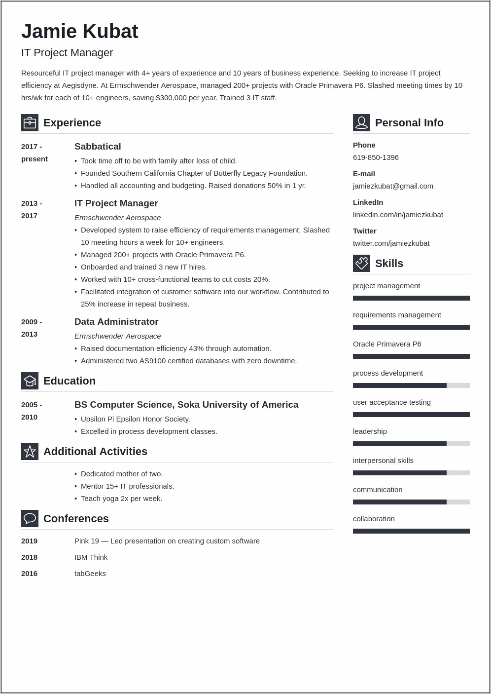 Best Resume Format For Employment Gaps