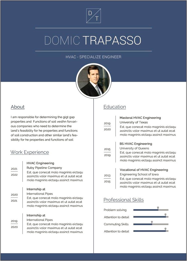 Best Resume Format For Engineers Free Download