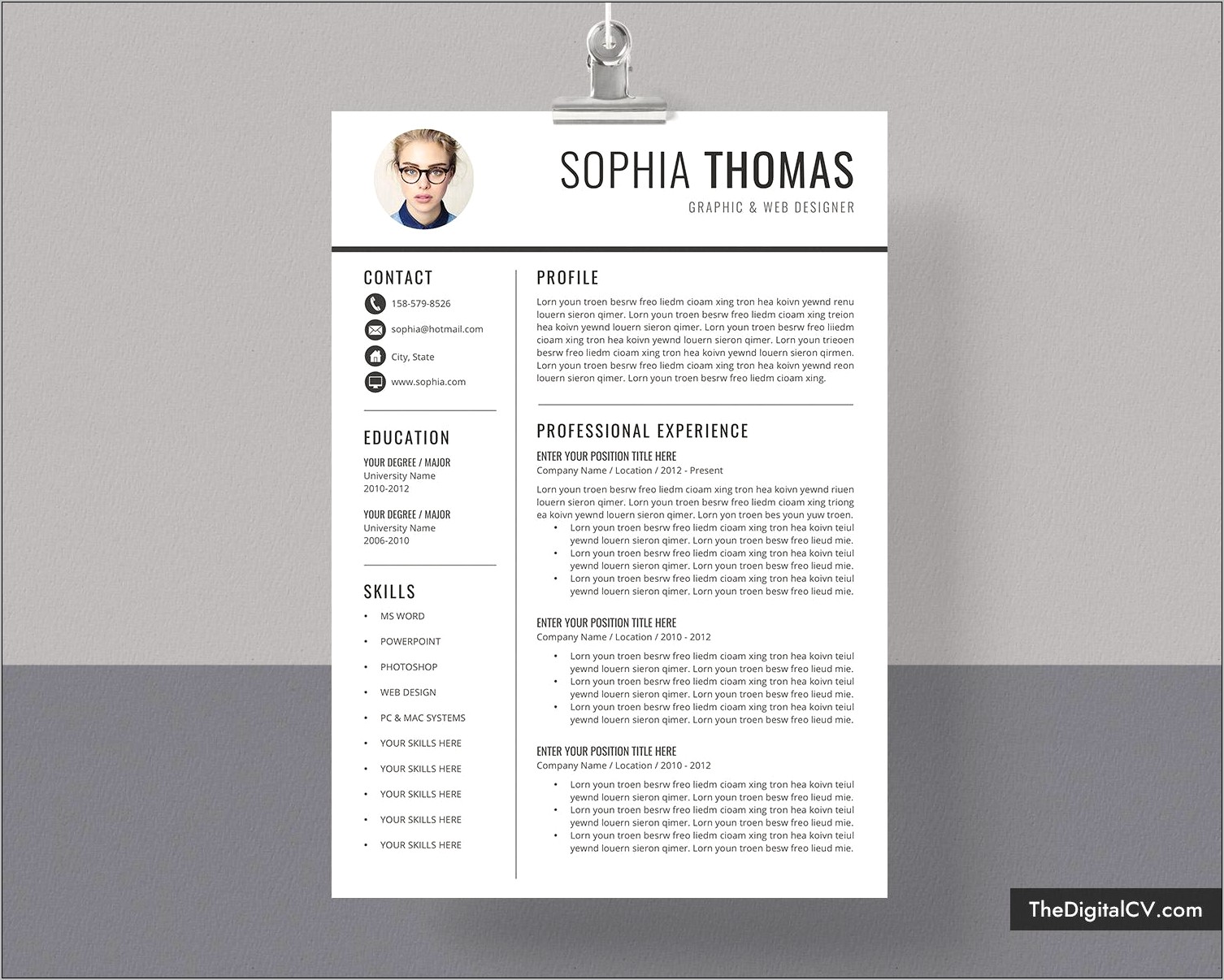 Best Resume Format For Graduate Students