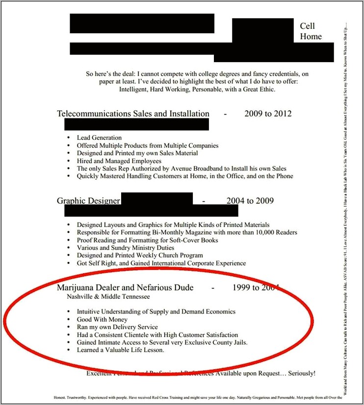 Best Resume I Have Ever Seen