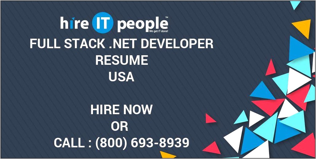 Best Resume Portal For Net Full Stack Portal