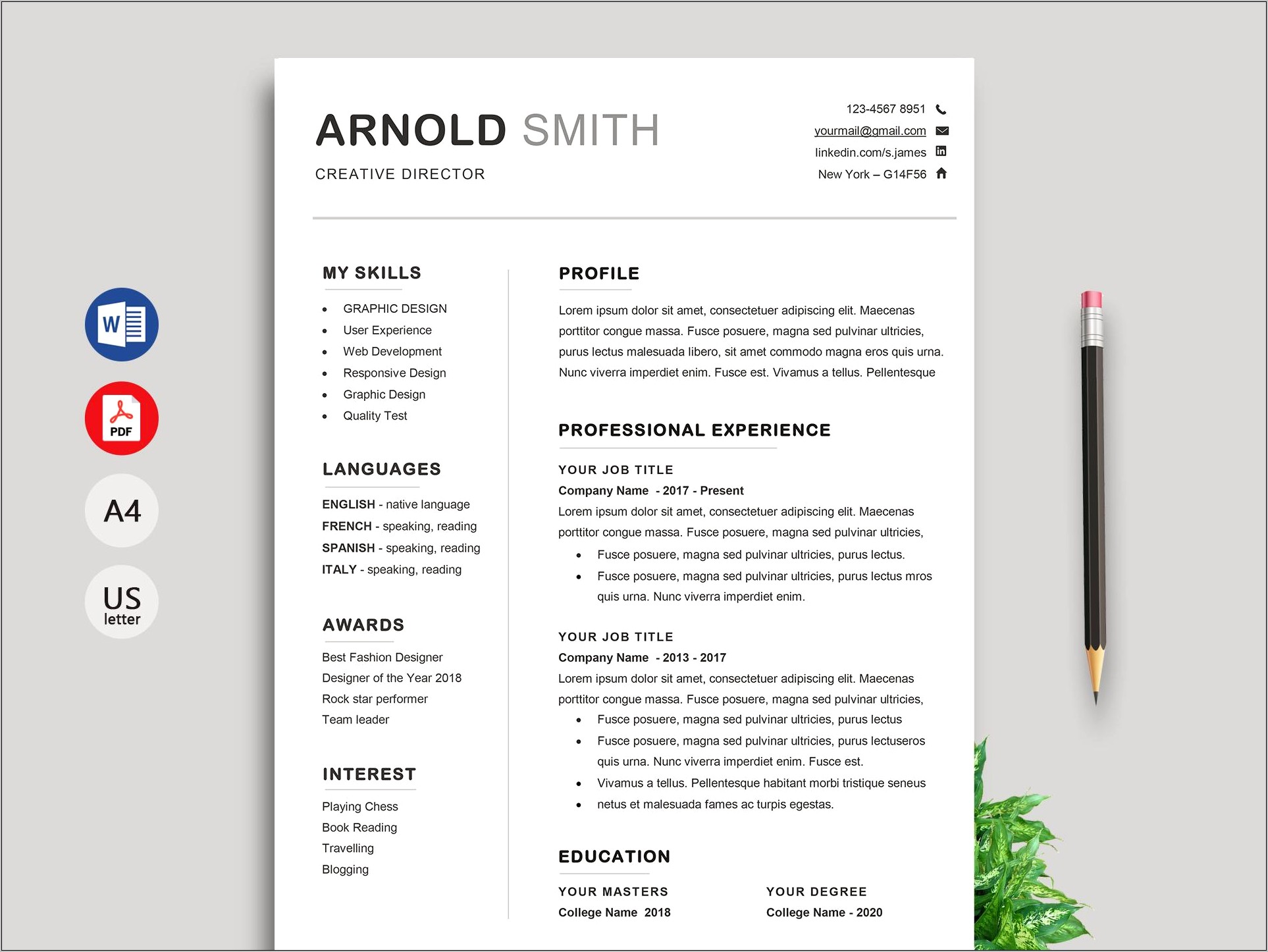Best Resume Templates For Free Download