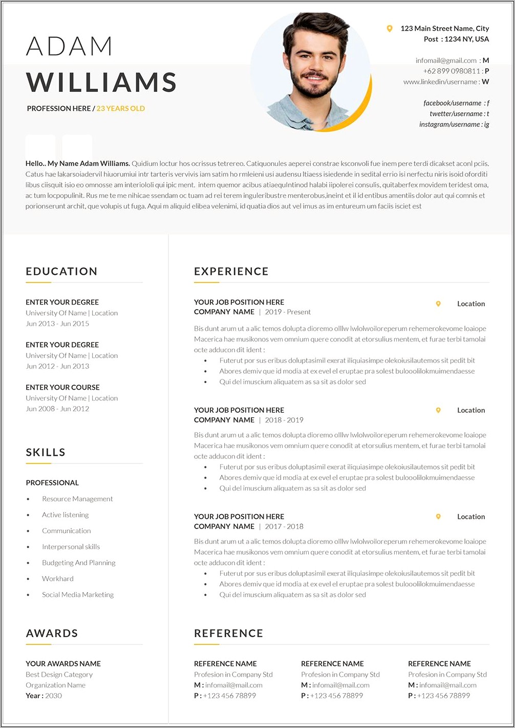 Best Resume Templates For Innovative Professionals