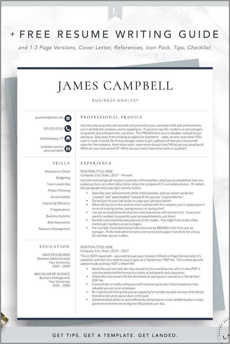 Best Resume To Use To Get Hired