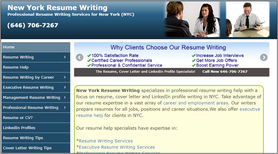Best Resume Writers In New York