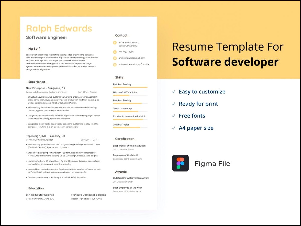 Best To Have On Resume Developer