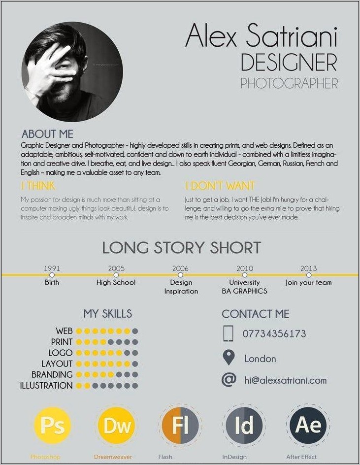 Best Typefaces For A Graphic Designer's Resume