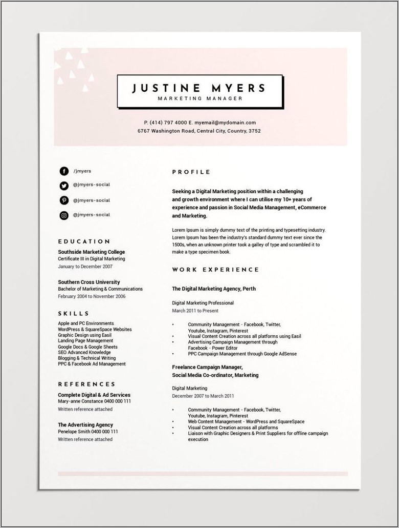 Best Way To Create A Free Resume