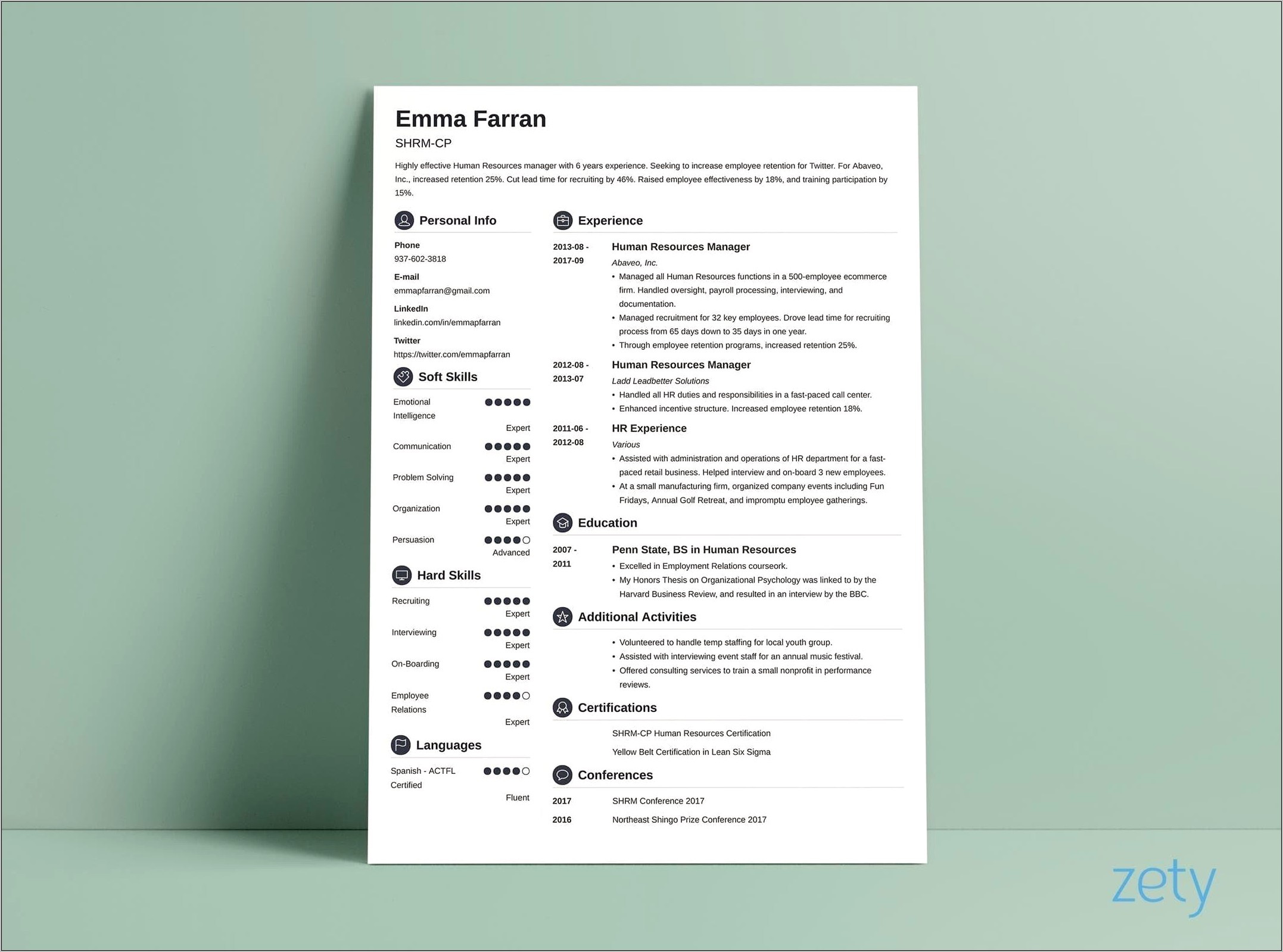 Best Way To Layout Your Resume