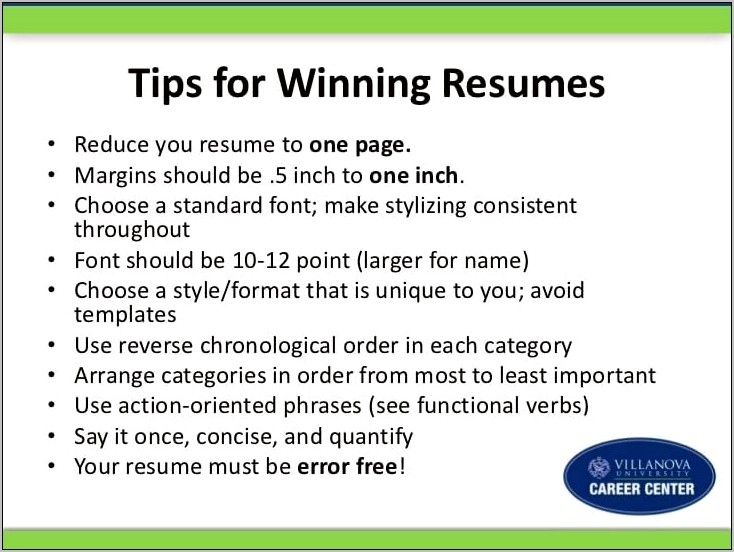 Best Way To Write Resume You Tube