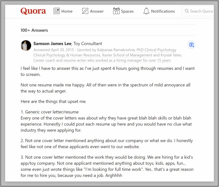 Best Website To Make Resume Quora