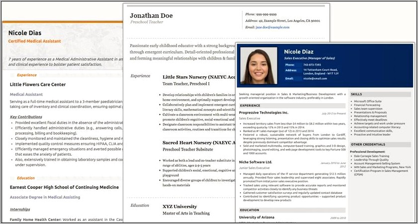 Best Websites To Create Resume For Free