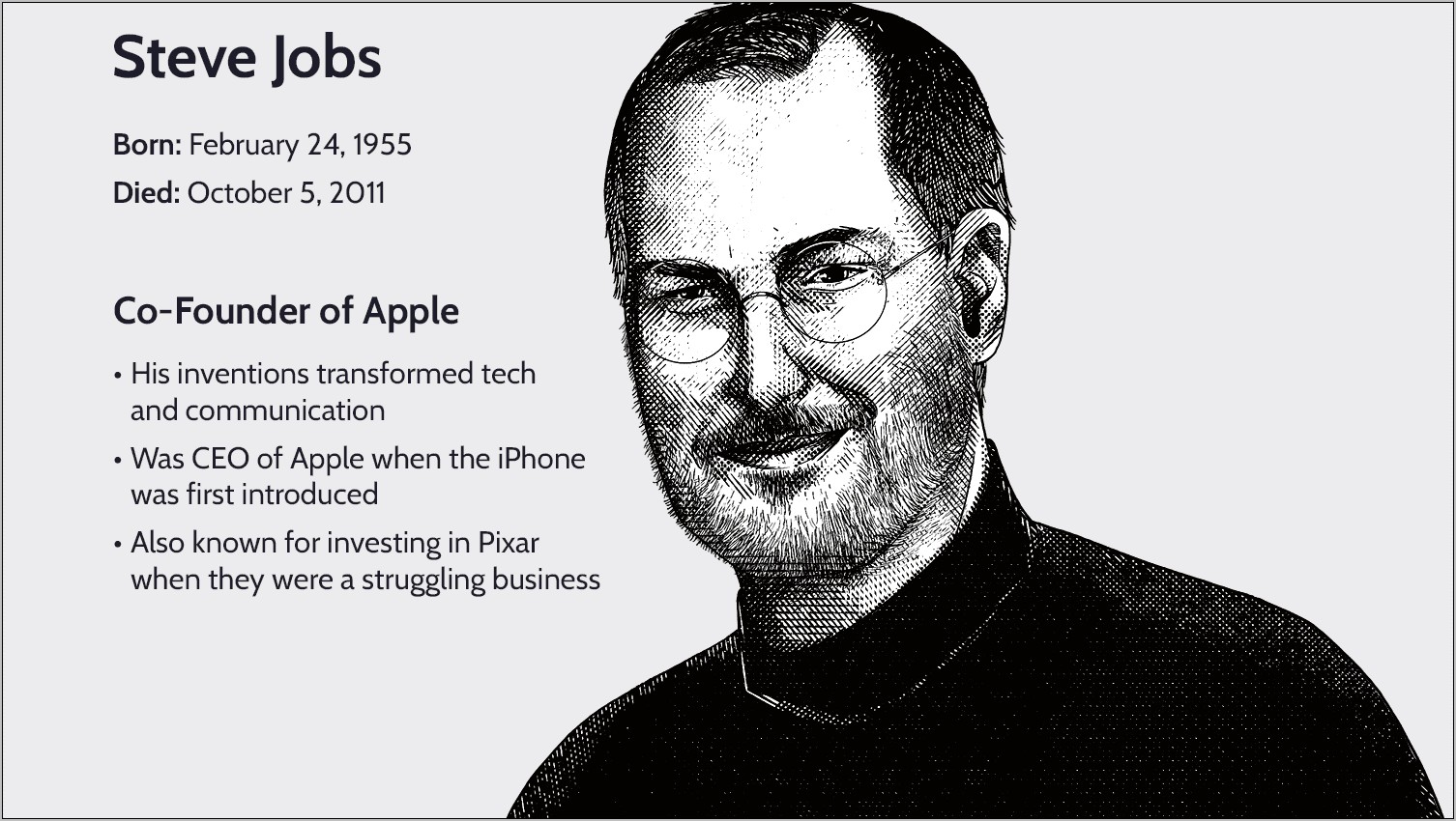 Biografia De Steve Jobs Resumida En Ingles