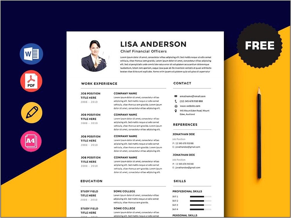 Can I Use A Resume Template