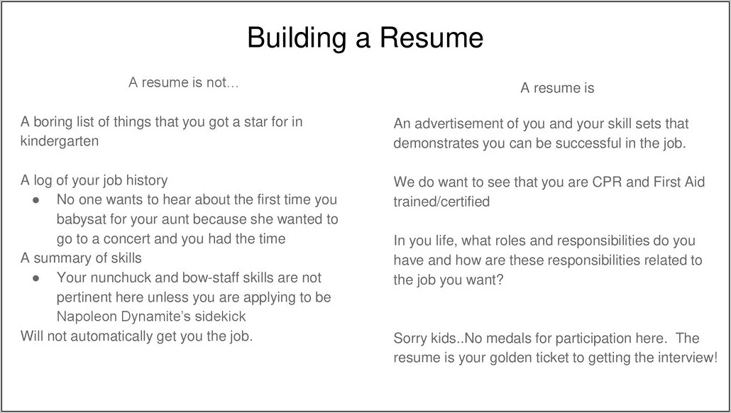 Can You List Cpr Under Skills On Resume
